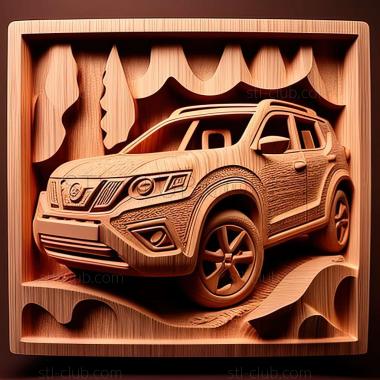 3D мадэль Nissan Terrano II (STL)